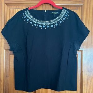 Vintage Juicy Couture embellished top size large.